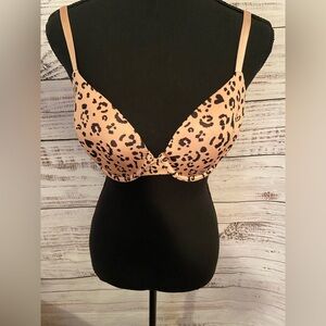 Leopard print bra